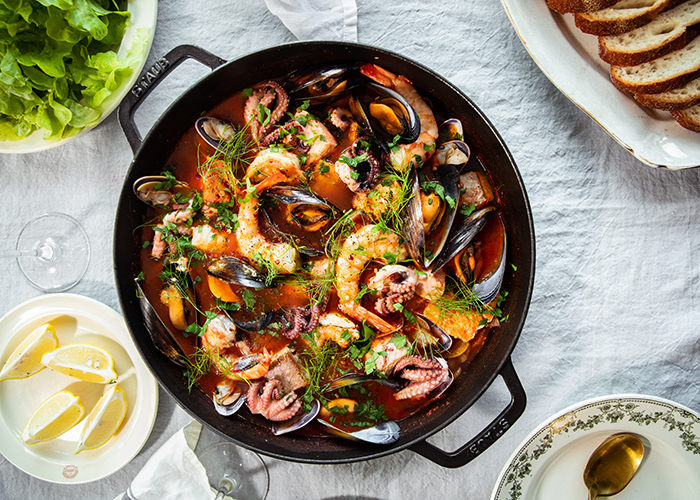 Zuppa Di Pesce (Italian Seafood Soup) by @cookrepublic